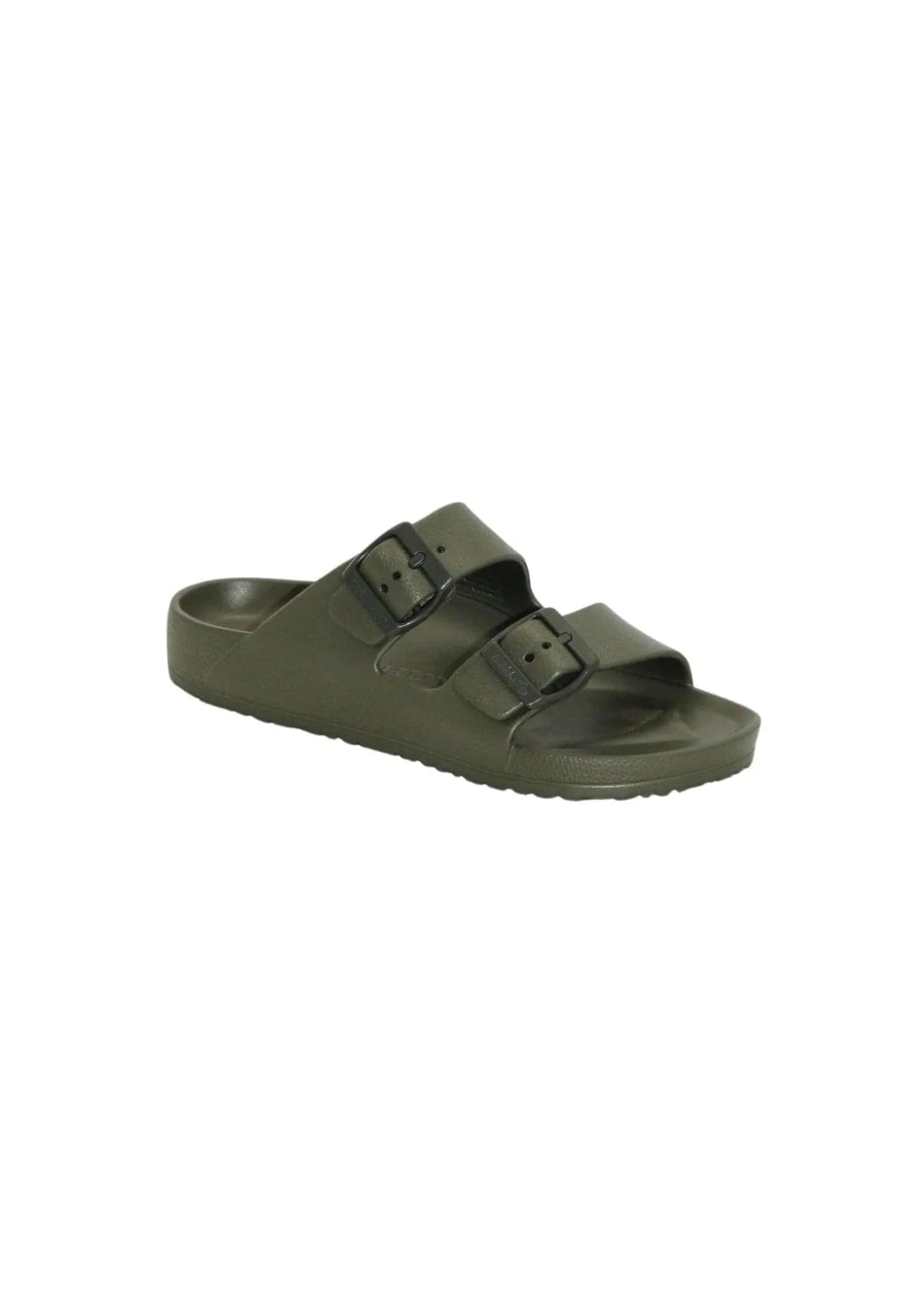 Human Human Ripe Slide - Earthy Green Splash Swimwear Shoes