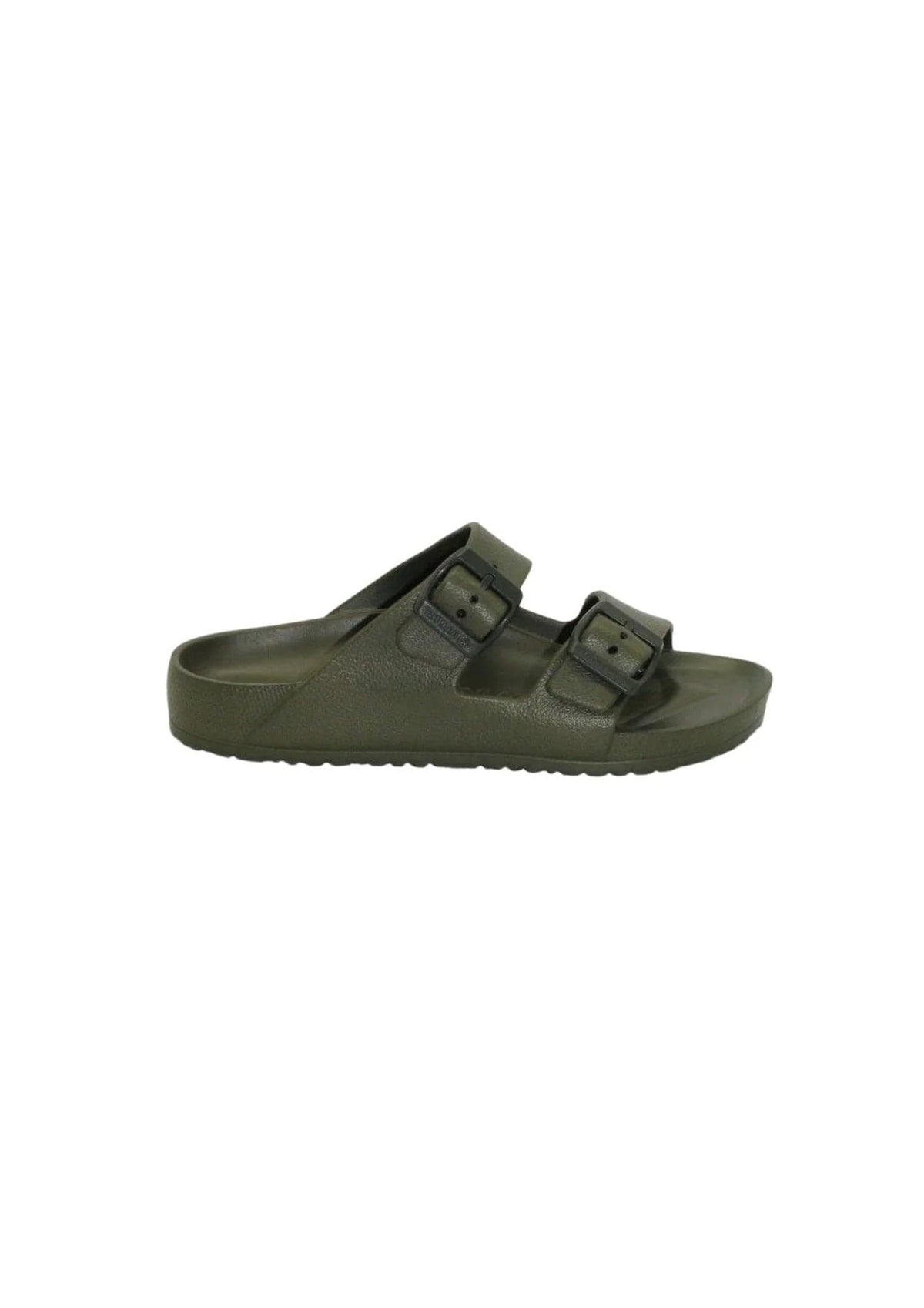 Human Human Ripe Slide - Earthy Green Splash Swimwear Shoes