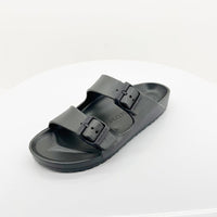 Human Human Ripe Slide - Gunmetal Splash Swimwear Shoes