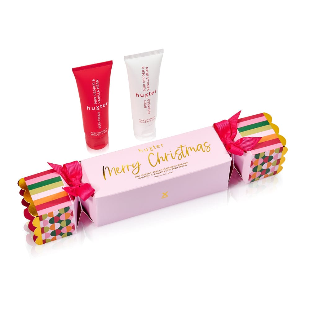 Huxter Huxter Body Care Duo Bon Bon - Pink Pepper & Vanilla Bean 510252 Huxter Body Care Duo Bon Bon - Pink Pepper & Vanilla Bean Splash Swimwear Gift Set 9356010020141