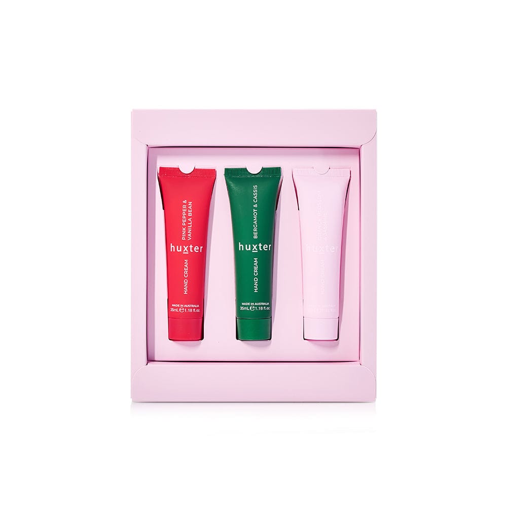 Huxter Huxter Hand Cream Trio Gift Set - 3 x 35ml 510251 Huxter Hand Cream Trio Gift Set - 3 x 35ml Splash Swimwear Gift Set 9356010020127