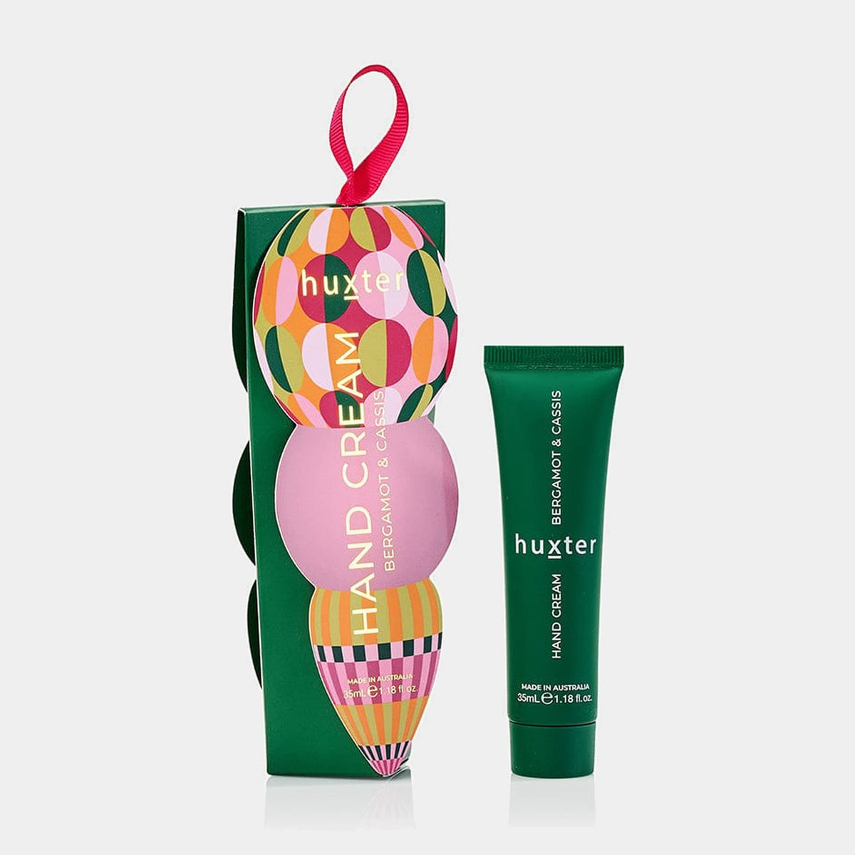 Huxter Huxter Hanging 35ml H'Cream - Green - Circles - Bergamot & Cassis 510241 Huxter Hanging 35ml H'Cream - Green - Circles - Bergamot & Cassis Splash Swimwear Health & Beauty 9356010020028