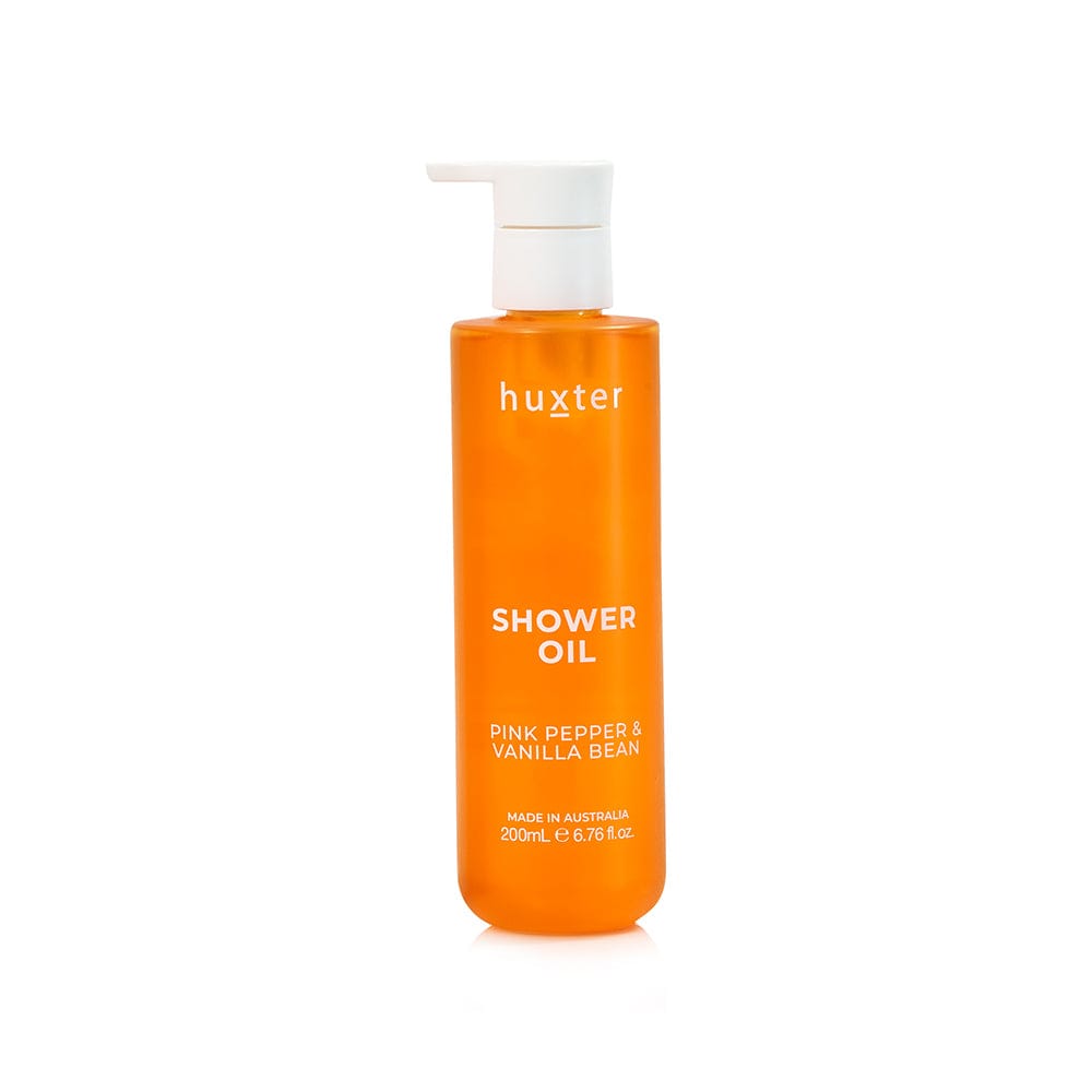 Huxter Huxter Shower Oil 200ml - Pink Pepper & Vanilla Bean 302534 Huxter Shower Oil 200ml - Pink Pepper & Vanilla Bean Splash Swimwear Health & Beauty 9356010019954