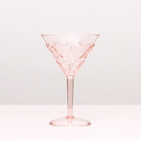 Indigo Love Collectors Flemington Acrylic Martini Glass IL-MUG-041-PP Splash Swimwear Accessories Pale Pink 1000014204