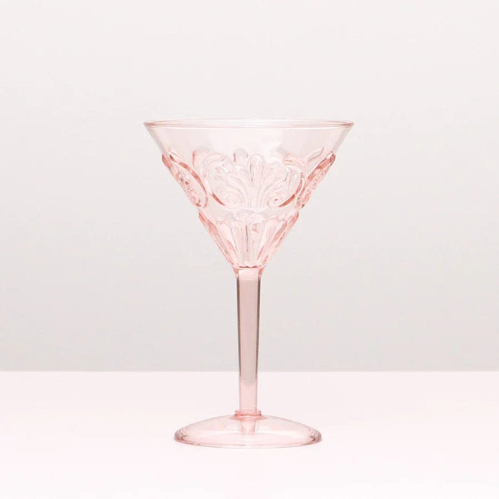 Indigo Love Collectors Flemington Acrylic Martini Glass IL-MUG-041-PP Splash Swimwear Accessories Pale Pink 1000014204