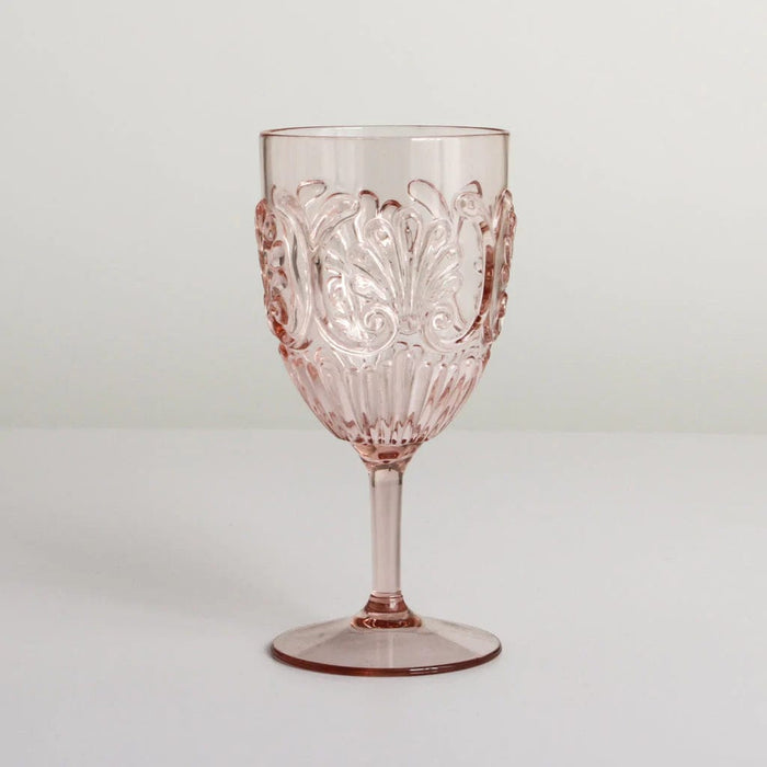 Indigo Love Collectors Flemington Acrylic Wine Glass IL-MUG-030-PP Splash Swimwear Accessories Pale Pink 1000014198