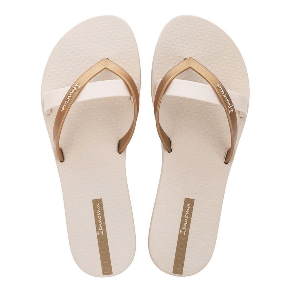 Ipanema Ipanema Kirei - Beige Gold 81805A-BGGD-6 Ipanema Kirei Beige Gold Splash Swimwear Thongs 6