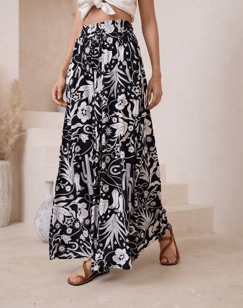 Iris Maxi Pants Cali Black Pants