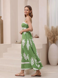 Iris Maxi Elizabeth Maxi Dress - Green Elizabeth Maxi Dress - Green Splash Swimwear