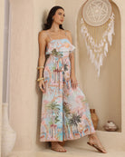 Iris Maxi Iris Maxi Azure Haven Frill Jumpsuit Iris Maxi Terracotta Coast Jumpsuit Splash Swimwear Playsuits & Jumpsuits
