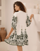 Iris Maxi Iris Maxi Babydoll Dress - Palm Tree Print Iris Maxi Babydoll Dress - Palm Tree Print Splash Swimwear Jumpsuit