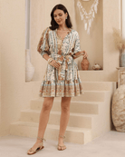 Iris Maxi Iris Maxi Bohemian Garden Mini Dress Iris Maxi Tuscany Shift Mini Dress Splash Swimwear Dresses