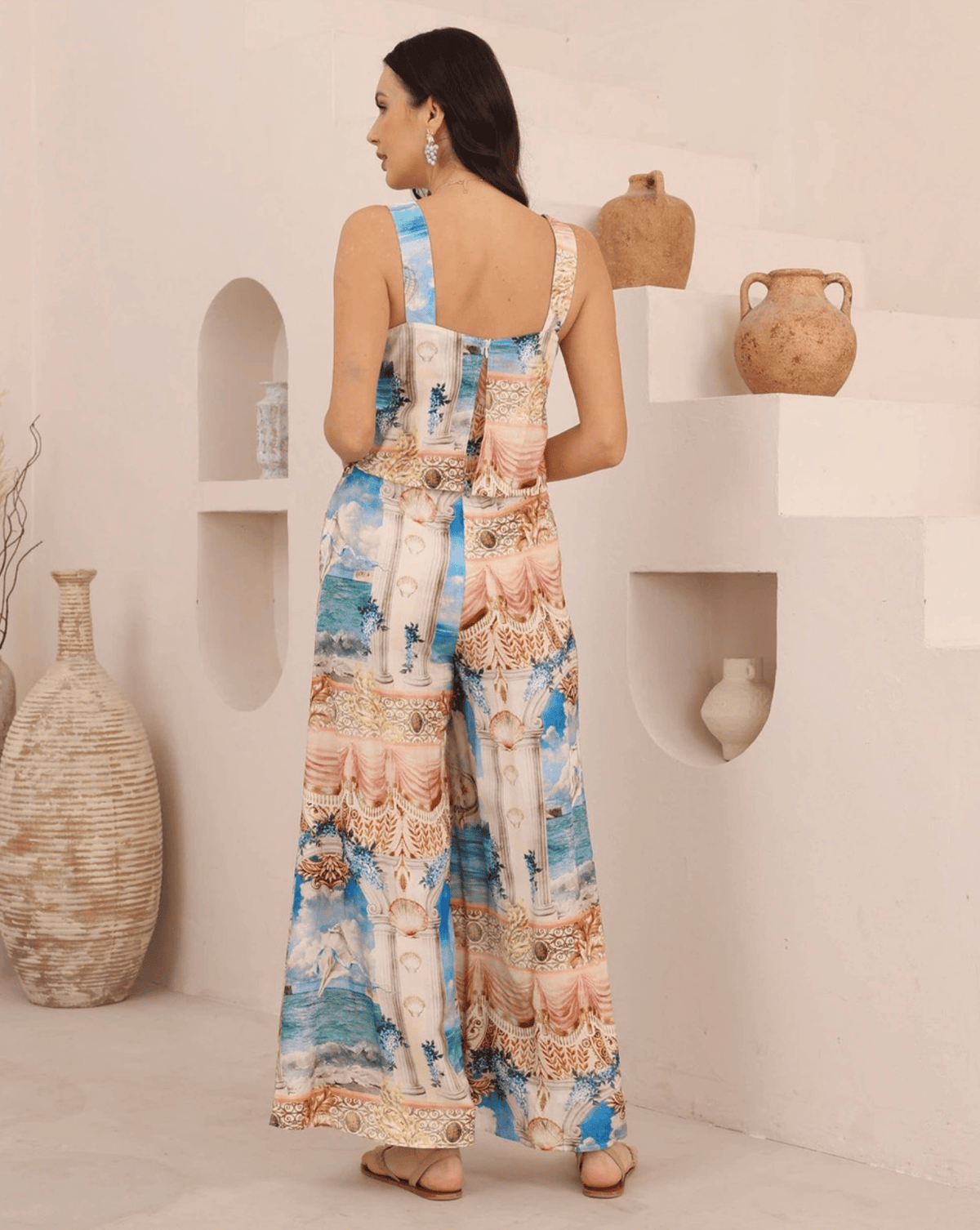 Iris Maxi Iris Maxi Coastal Muse Jumpsuit Iris Maxi Coastal Muse Jumpsuit Splash Swimwear Jumpsuit