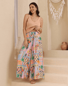 Iris Maxi Iris Maxi Copacabana Wide Leg Pants Iris Maxi Copacabana Wide Leg Pants Splash Swimwear Womens Pants