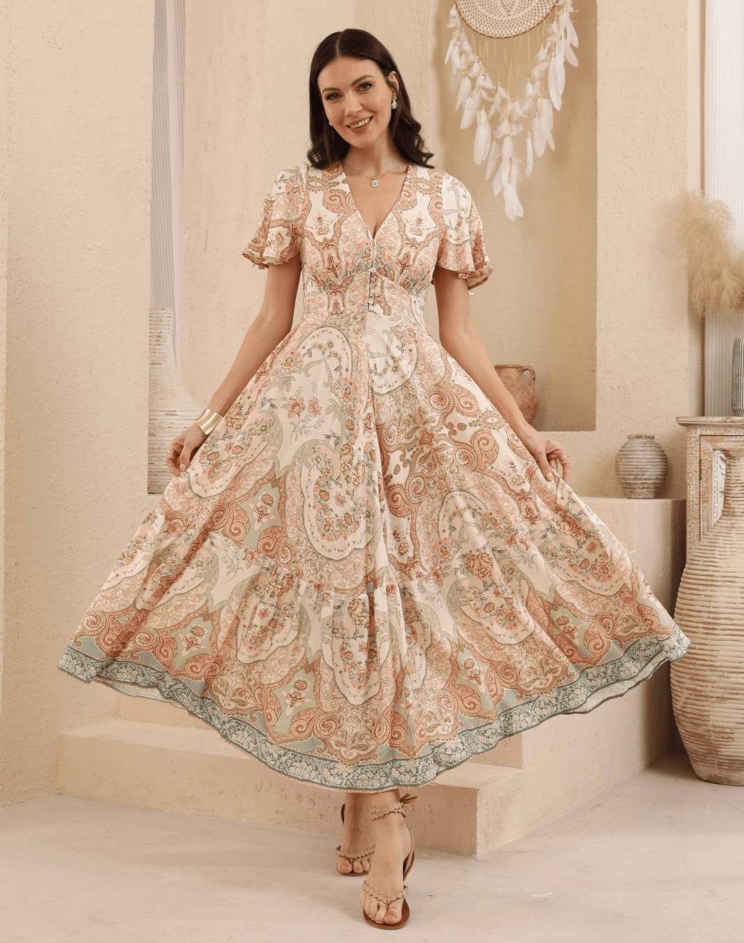 Iris Maxi Iris Maxi Desert Paisley Maxi Dress Iris Maxi Tuscany Shift Mini Dress Splash Swimwear Dresses