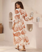 Iris Maxi Iris Maxi Ocean Maxi Dress - Camel Print Iris Maxi Ocean Maxi Dress - Camel Print Splash Swimwear Dresses