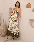Iris Maxi Iris Maxi Olive Reverie Maxi Dress Iris Maxi Olive Reverie Maxi Dress Splash Swimwear Dresses