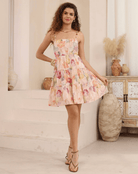 Iris Maxi Iris Maxi Peach Petals Mini Dress Iris Maxi Tuscany Shift Mini Dress Splash Swimwear Dresses