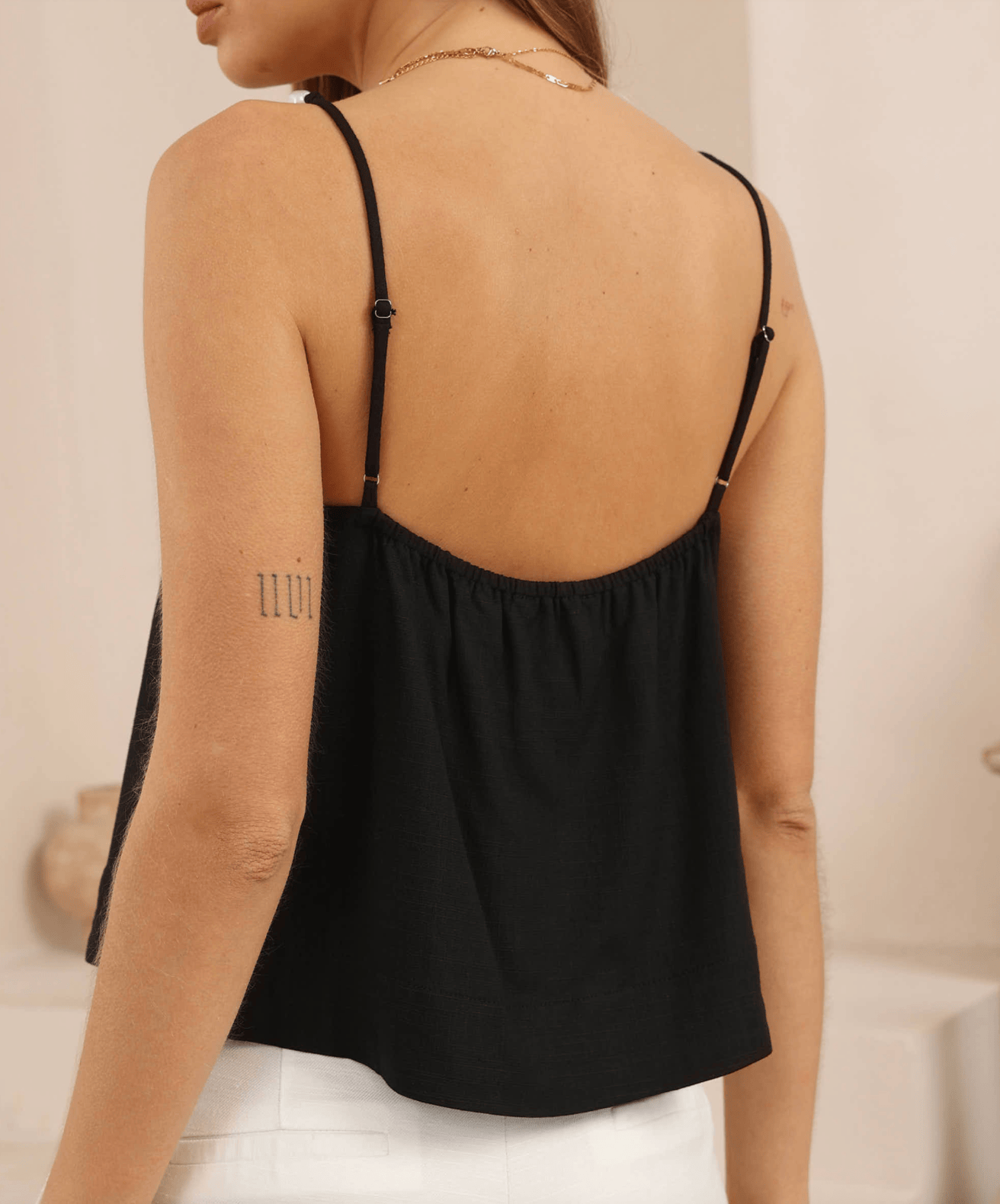 Iris Maxi Iris Maxi Pearl Strap Cami Iris Maxi Pearl Strap Cami Splash Swimwear Tops