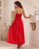 Iris Maxi Iris Maxi Red Bandeau Dress Iris Maxi Red Bandeau Dress Splash Swimwear Dresses