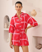 Iris Maxi Iris Maxi Red Playsuit Iris Maxi Red Playsuit Splash Swimwear