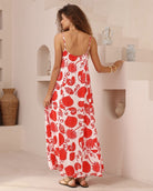 Iris Maxi Iris Maxi Red Seashell Maxi Dress Iris Maxi Red Seashell Maxi Dress Splash Swimwear