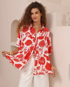 Iris Maxi Iris Maxi Red Seashell Top Iris Maxi Red Seashell Top Splash Swimwear