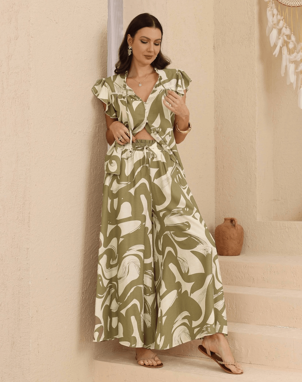 Iris Maxi Iris Maxi Sage Swirl Bouse Iris Maxi Sage Swirl Bouse Splash Swimwear Clothing Top