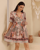 Iris Maxi Iris Maxi Savannah Rose Babydoll Dress Iris Maxi Savannah Rose Babydoll Dress Splash Swimwear Dresses