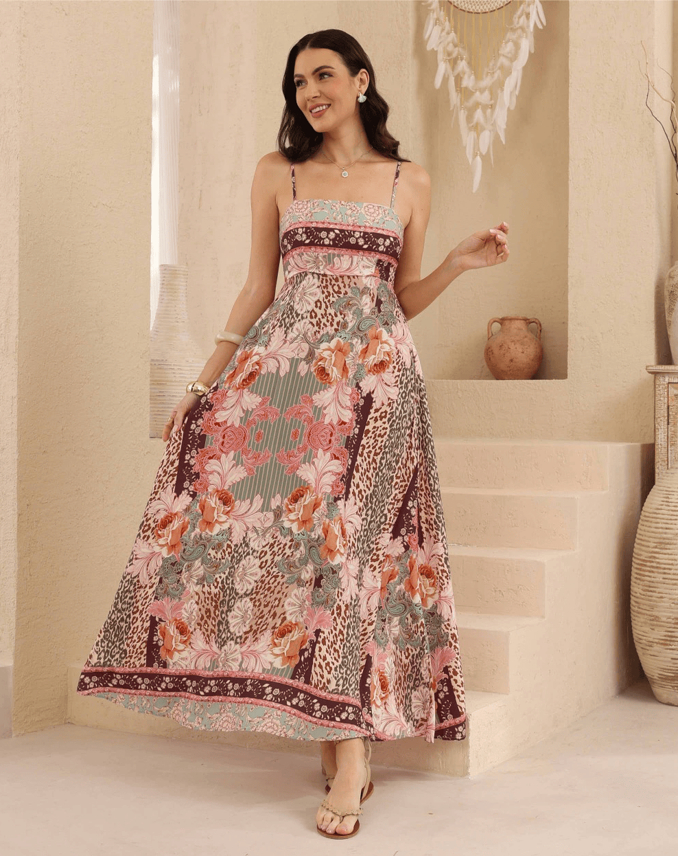 Iris Maxi Iris Maxi Savannah Rose Maxi Dress Iris Maxi Savannah Rose Maxi Dress Splash Swimwear Dresses