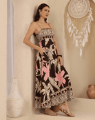 Iris Maxi Iris Maxi Tahiti Maxi Dress - Cocoa Iris Maxi Tahiti Maxi Dress - Cocoa Splash Swimwear Dresses