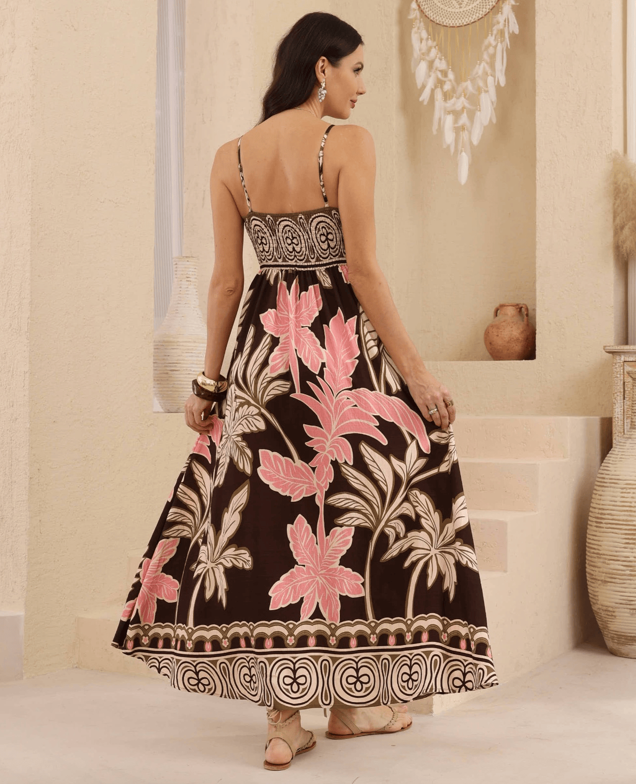 Iris Maxi Iris Maxi Tahiti Maxi Dress - Cocoa Iris Maxi Tahiti Maxi Dress - Cocoa Splash Swimwear Dresses
