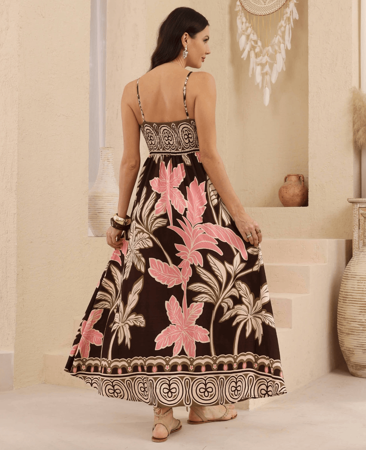 Iris Maxi Iris Maxi Tahiti Maxi Dress - Cocoa Iris Maxi Tahiti Maxi Dress - Cocoa Splash Swimwear Dresses