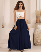 Iris Maxi Iris Maxi Wide Leg Pant - Navy Iris Maxi Wide Leg Pant - Navy Splash Swimwear Womens Pants