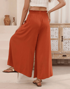 Iris Maxi Iris Maxi Wide Leg Pant Iris Maxi Wide Leg Pant - Navy Splash Swimwear Womens Pants