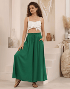 Iris Maxi Iris Maxi Wide Leg Pant Iris Maxi Wide Leg Pant - Navy Splash Swimwear Womens Pants