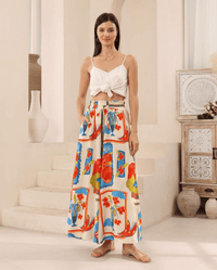 Iris Maxi Margarita Paradise Pants - Multi Margarita Paradise Pants - Multi Splash Swimwear Pants