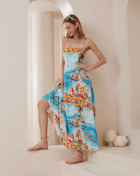 Iris Maxi Ocean Vibes Maxi Dress Ocean Vibes Maxi Dress Splash Swimwear Womens Clothing