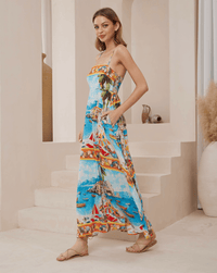 Iris Maxi Ocean Vibes Maxi Dress Ocean Vibes Maxi Dress Splash Swimwear Womens Clothing