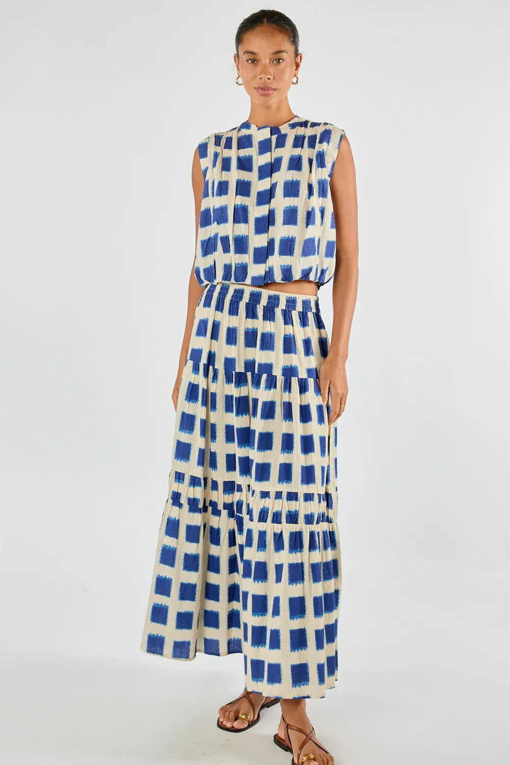 Itami Itami Bloc Skirt - Blue Itami Bloc Skirt - Blue Splash Swimwear Skirt