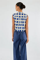 Itami Itami Bloc Sleeveless Top - Blue Itami Bloc Sleeveless Top - Blue Splash Swimwear Tops