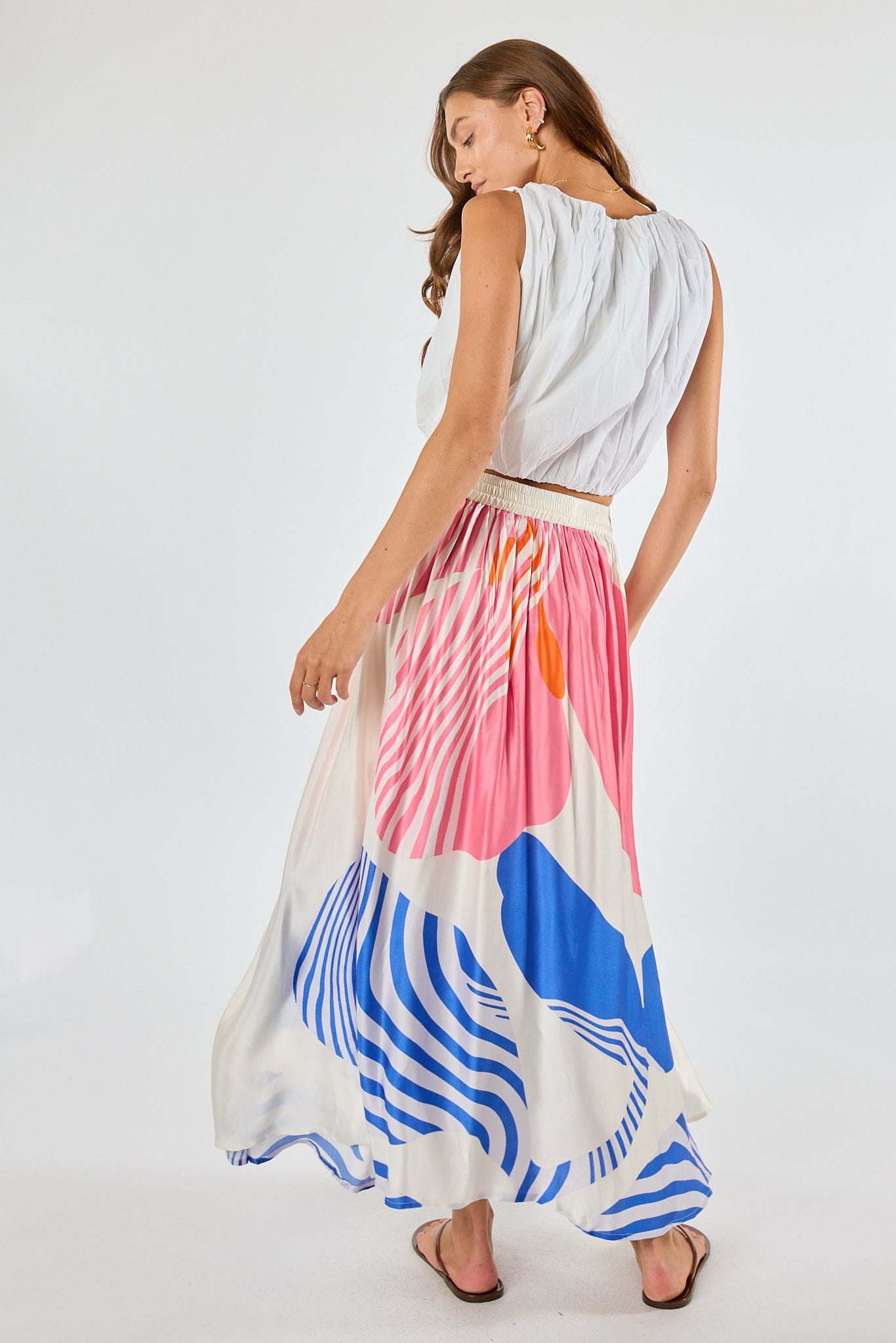 Itami Itami Papillon Skirt - White Itami Papillon Skirt - White Splash Swimwear Skirts