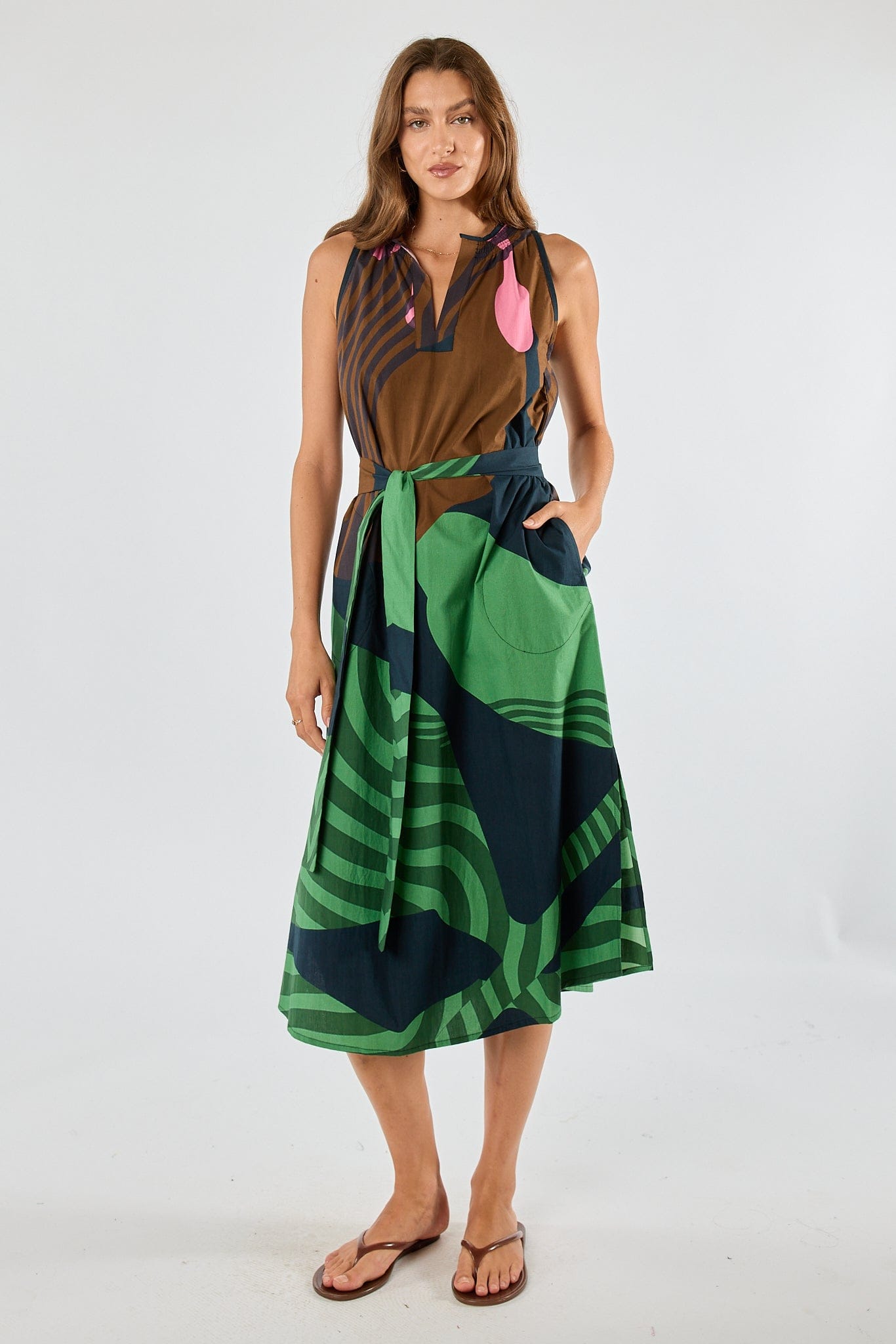 Itami Itami Papillon Sleeveless Dress - Black Itami Papillon Sleeveless Dress - Black Splash Swimwear Dresses