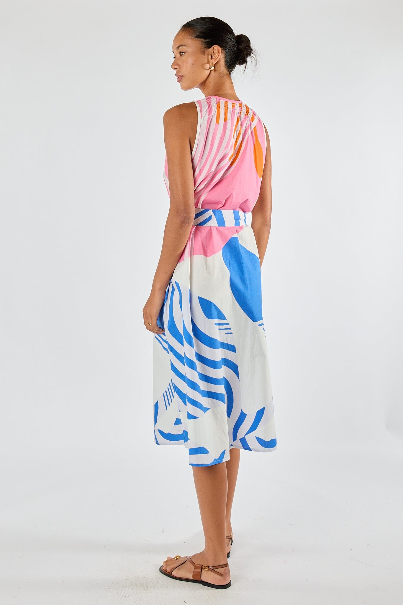 Itami Itami Papillon Sleeveless Dress - White Itami Papillon Sleeveless Dress - White Splash Swimwear Dresses