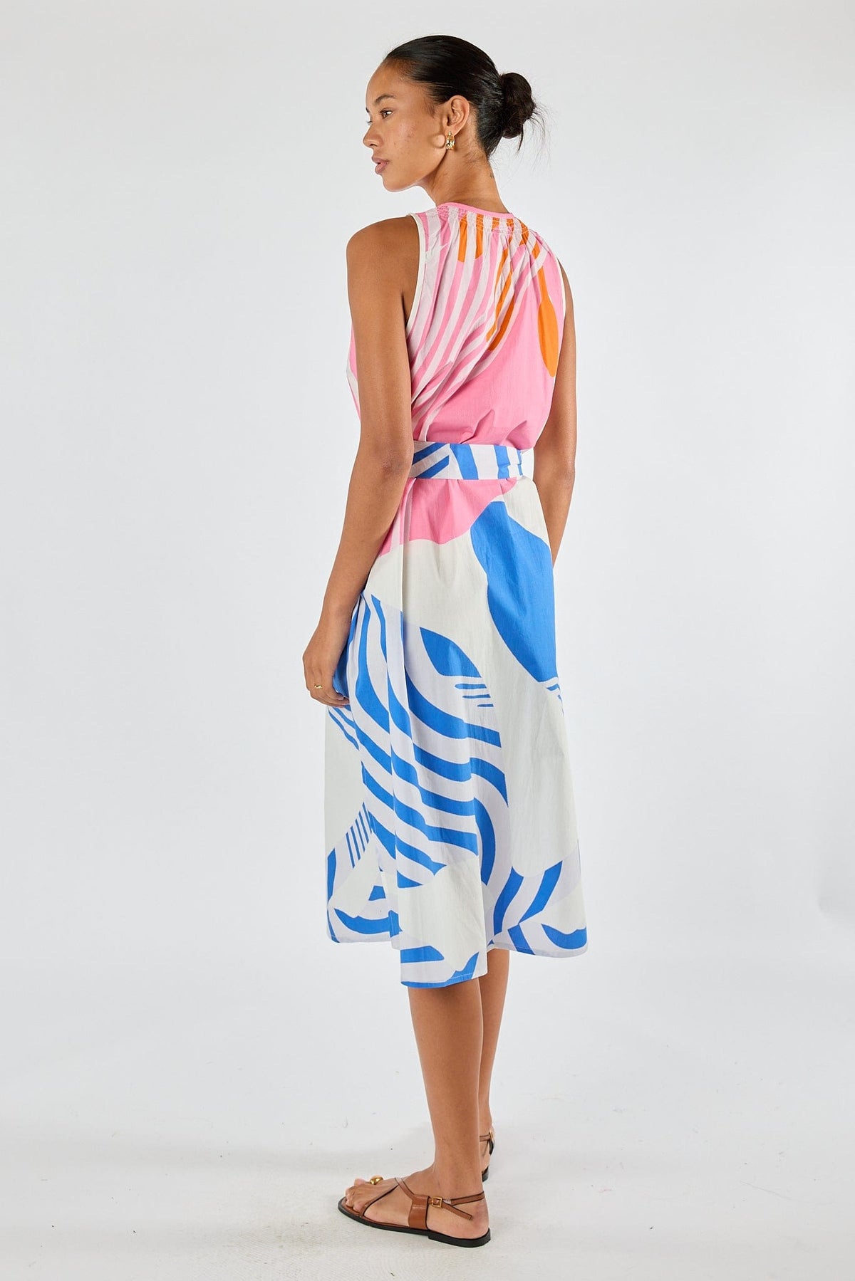Itami Itami Papillon Sleeveless Dress - White Itami Papillon Sleeveless Dress - White Splash Swimwear Dresses