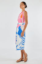 Itami Itami Papillon Sleeveless Dress - White Itami Papillon Sleeveless Dress - White Splash Swimwear Dresses