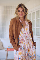 Jaase Jaase Jodi Jacket JS20161154 - Tan Jaase Jodi Jacket Splash Swimwear Jackets & Jumpers Tan / XS