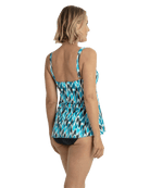 Jantzen Cloud Nine Multi Scoop Singlet - Arctic Jantzen Paige DD/E Mesh Frill Singlet - Black Splash Swimwear