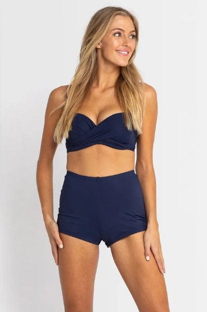 Cosmo High Waisted Boyleg Pant Splash Swimwear