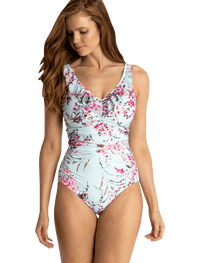 Flora DD/E Mesh Frill One Piece - Jantzen - Splash Swimwear  - Aug23, d-g, jantzen, One Pieces, Womens, womens swim - Splash Swimwear 